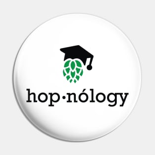 hop·nólogy Logo Stacked Pin