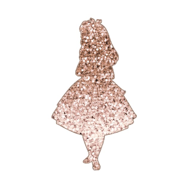 Sparkling rose gold Alice by RoseAesthetic