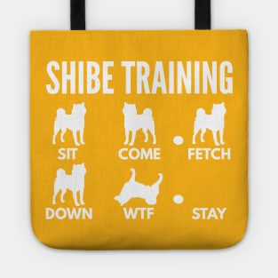 Shiba Inu Training Shibe Dog Tricks Tote