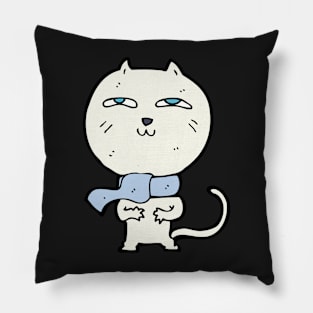 You asleep yet? A sneaky cat Gift Idea Pillow