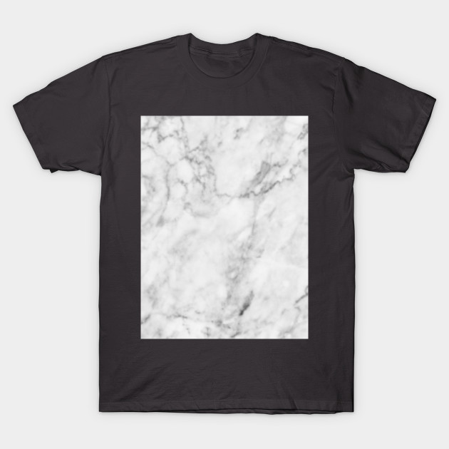 White MARBLE Marble TShirt TeePublic
