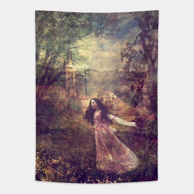 Fairytale Tapestry by Phatpuppy Art