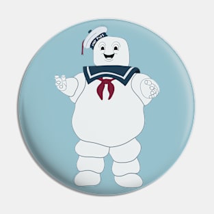 Stay Sweet and Puft Pin