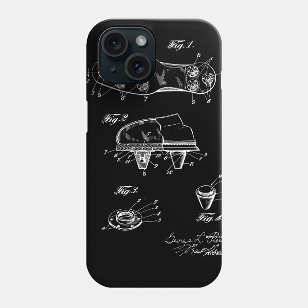 Shoe Cleat Vintage Patent Drawing Phone Case by TheYoungDesigns