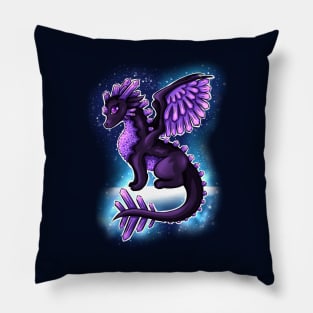 Amethyst Dragon - Cute Cartoon Dragon Pillow