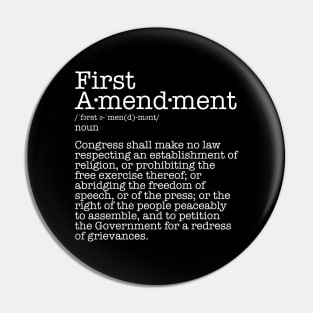 First Amendment Pin