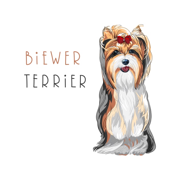 Biewer Yorkshire Terrier by kavalenkava