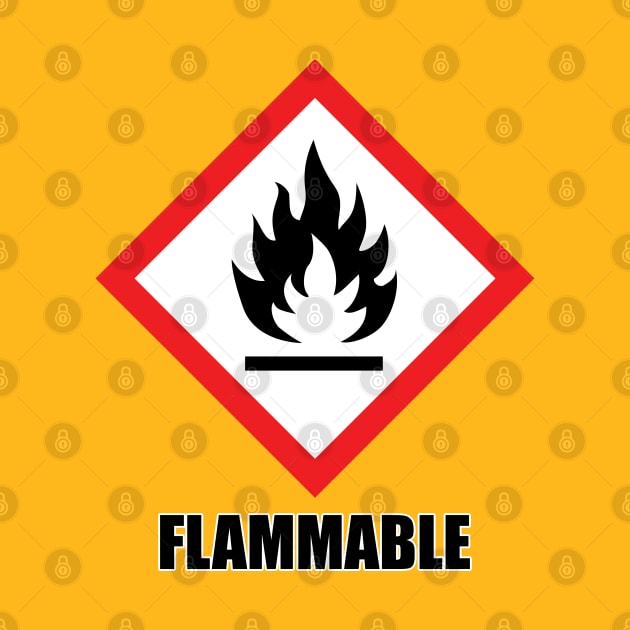 warning: flammable by toastercide