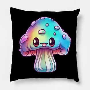 Cute Psychedelic Mushroom Pillow