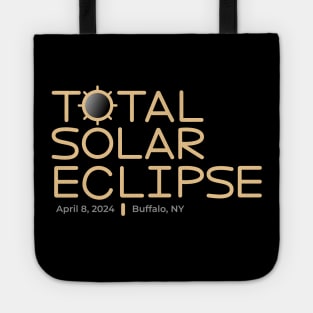 Total Solar Eclipse 2024, Buffalo NY Tote