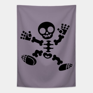 Skeleton Jig - Black Edition Tapestry