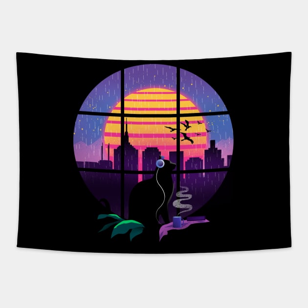 2 A.M. Mood Tapestry by DANDINGEROZZ