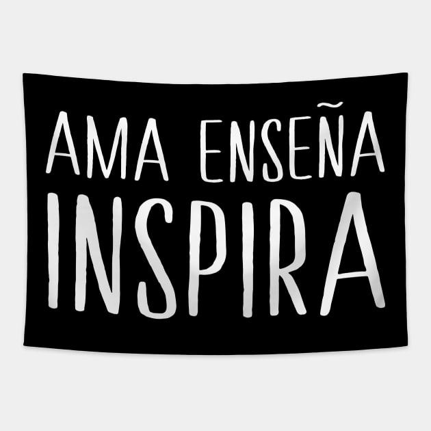 Ama Ensena Inspira Tapestry by sandyrm