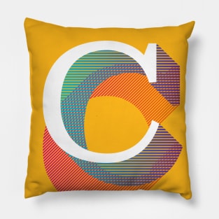 Letter C Pillow