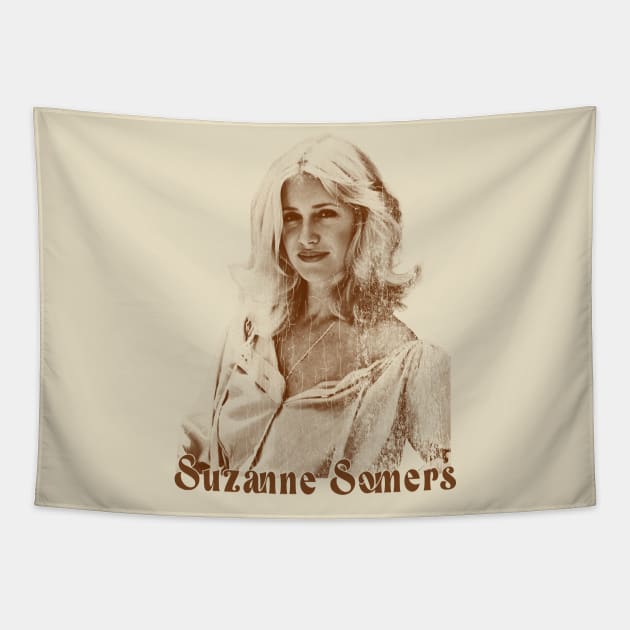 Suzanne Somers Tapestry by NMAX HERU