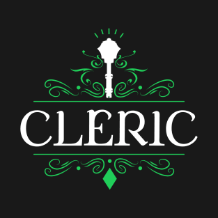 Cleric Character Class Tabletop RPG Gaming T-Shirt