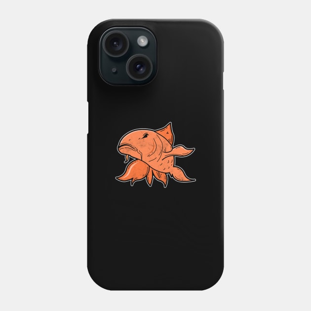 Carp Comic Cartoon Phone Case by Imutobi