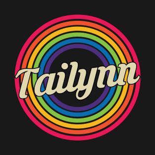 Tailynn - Retro Rainbow Style T-Shirt