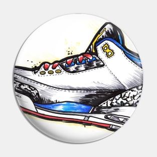 J'S III RETRO / SKETCH COLLECTION Pin