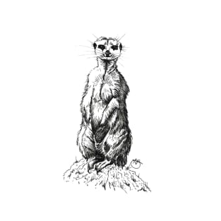 Meerkat on Guard. T-Shirt