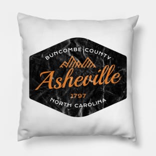 Mountain Towns of North Carolina - Asheville, NC Pillow