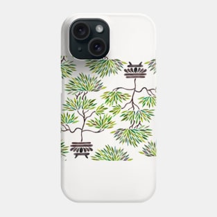 Green Bonsai Phone Case