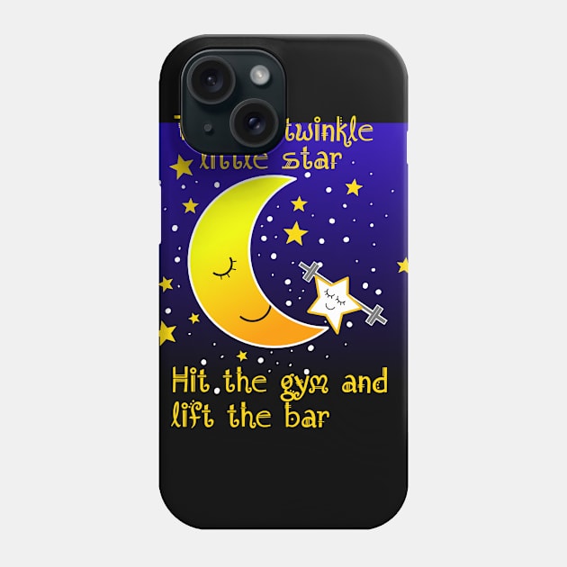 Hit the gym and lift the bar Phone Case by TimAddisonArt