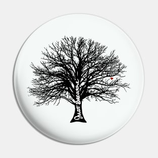 Just Breathe (Tree) Pin