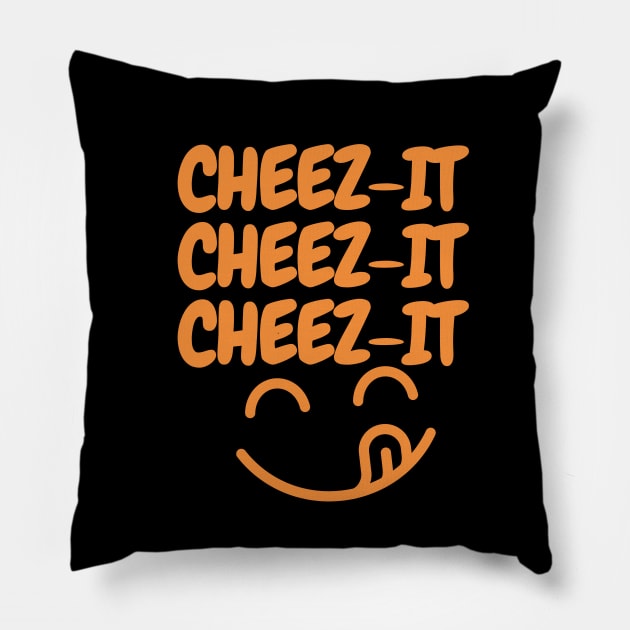 Cheez-it!!! Pillow by mksjr