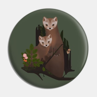 Pine marten Pin