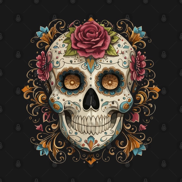 Mexican Calavera by la chataigne qui vole ⭐⭐⭐⭐⭐