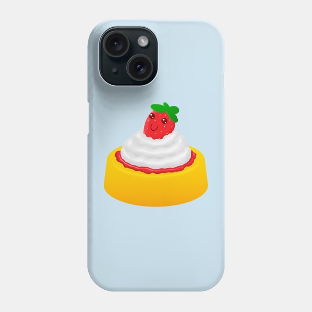 Strawberry Shortcake Phone Case by CCDesign