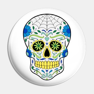 Day of the Dead, Sugar Skull Pin