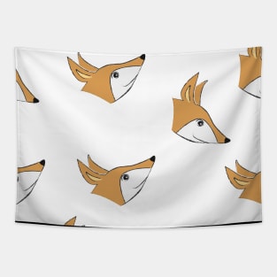 Fox Pattern Tapestry