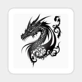 Tribal Dragon 2 Magnet