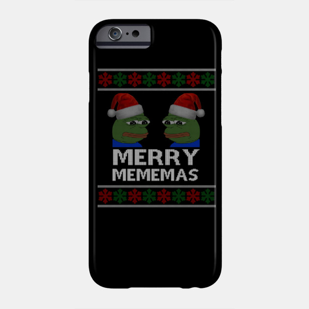 Merry Mememas Pepe Ugly Christmas Merry Christmas Meme Phone
