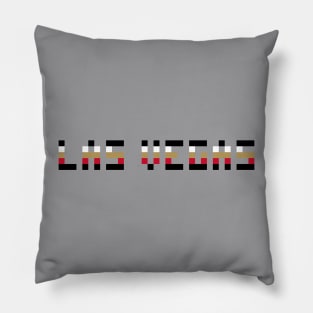 Pixel Hockey City Las Vegas 2017 (Best on a Grey Background) Pillow