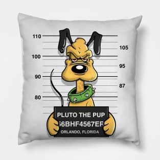 Pluto The Pup Orlando Florida Pillow