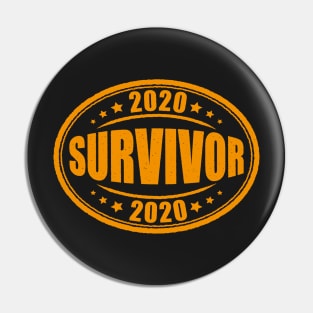 2020 Survivor Quality Stamp Pin