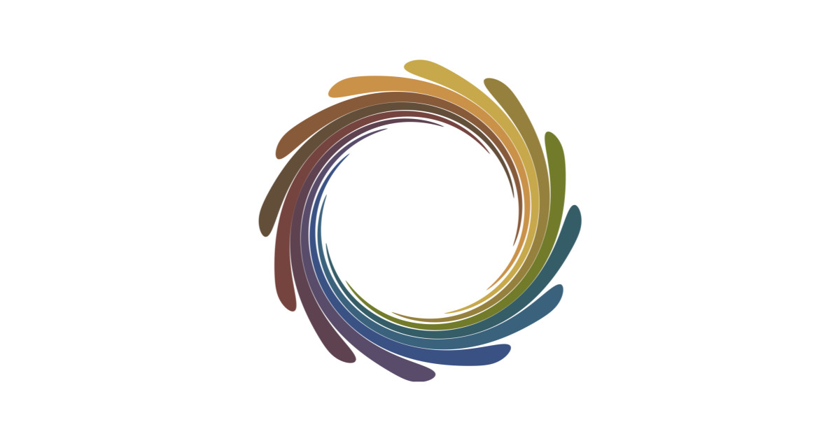 Earthy color wheel whorl Color Wheel TShirt TeePublic