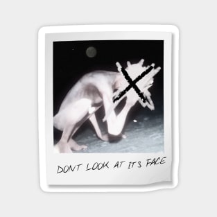 SCP-096 Photo "Don't Look At It's Face" Magnet