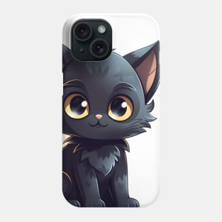 Black Panther Kitty Phone Case