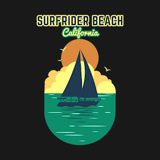 Surfrider Beach California beach name T-Shirt