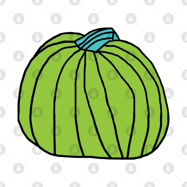 Big Green Pumpkin by ellenhenryart