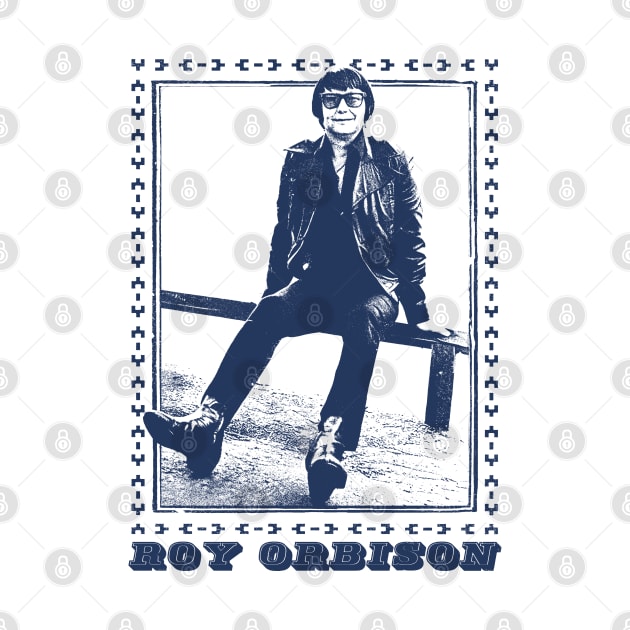 Roy Orbison / Retro Design Fan Art by DankFutura