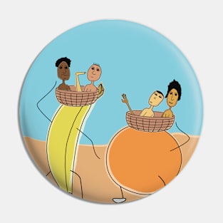 People Basket Weird but Good Pin