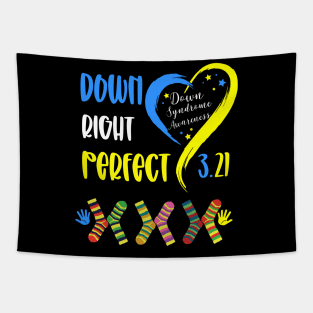 World Down Syndrome Day Awareness Socks Tee 21 March Tapestry