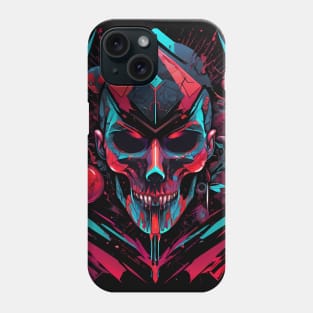 Cyberpunk Skull Phone Case