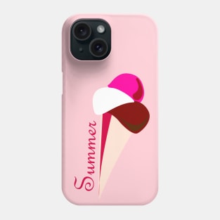 Ice Cream Summer Time Phone Case