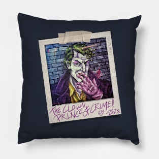 The prince of crime! Pillow